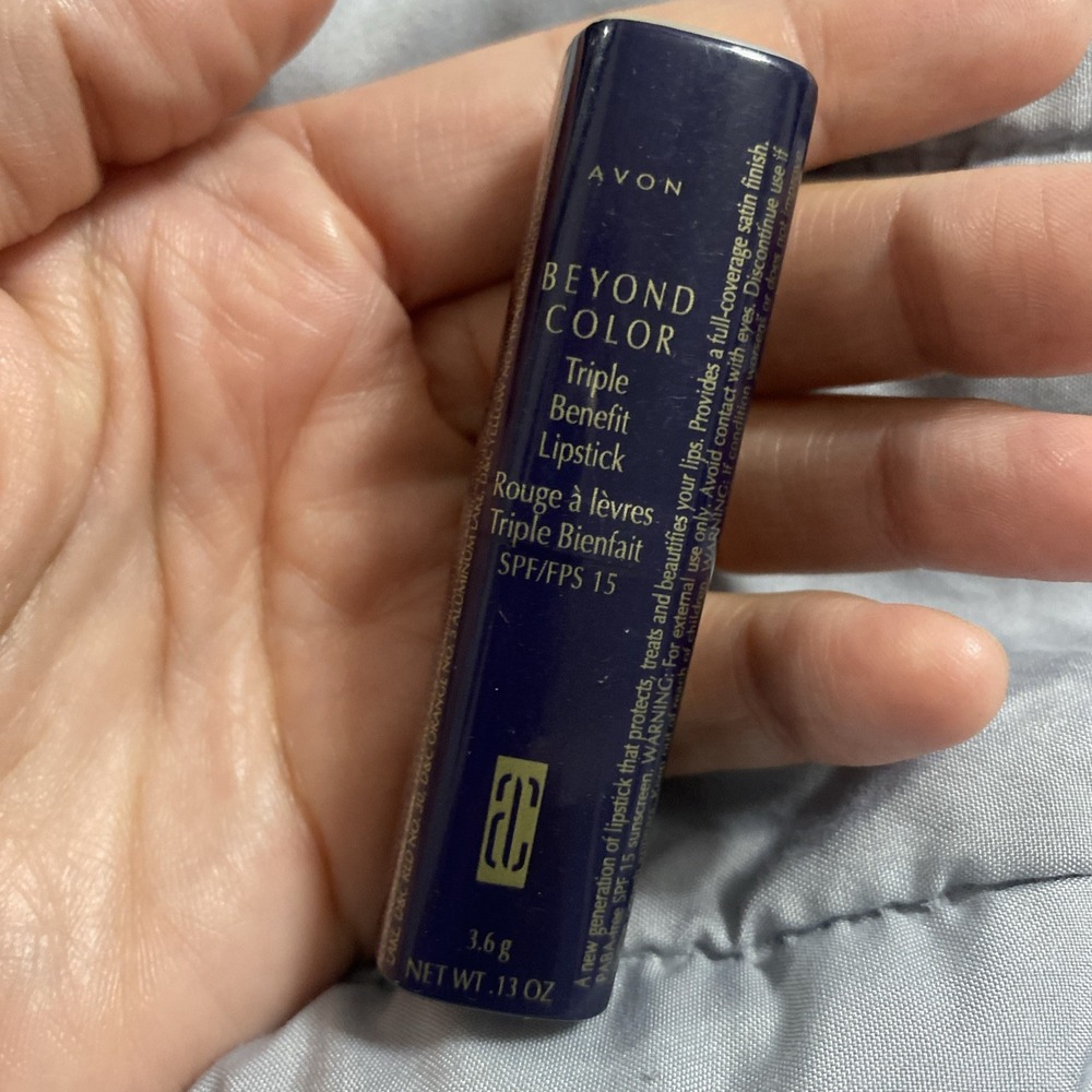 Avon Beyond Color Triple Benefit Lipstick Terracotta Sealed